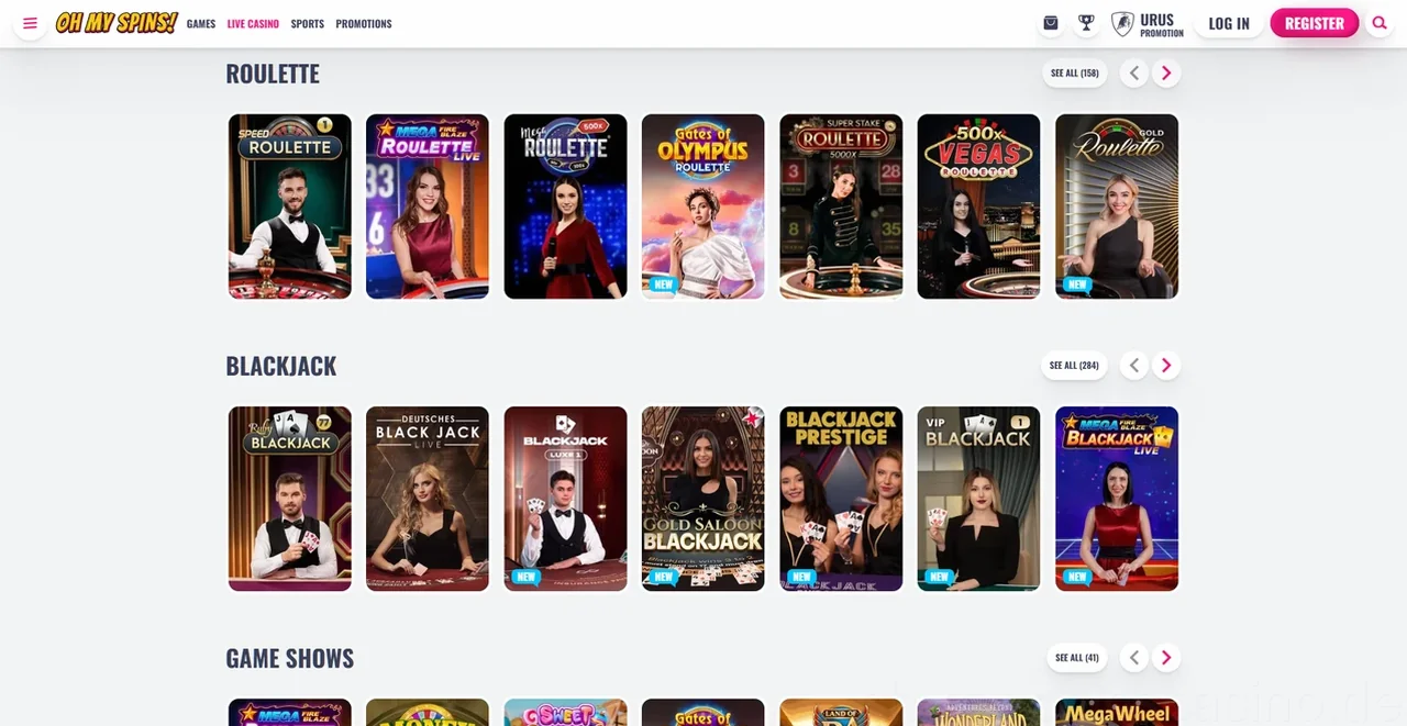 Ohmyspins Casino Casino